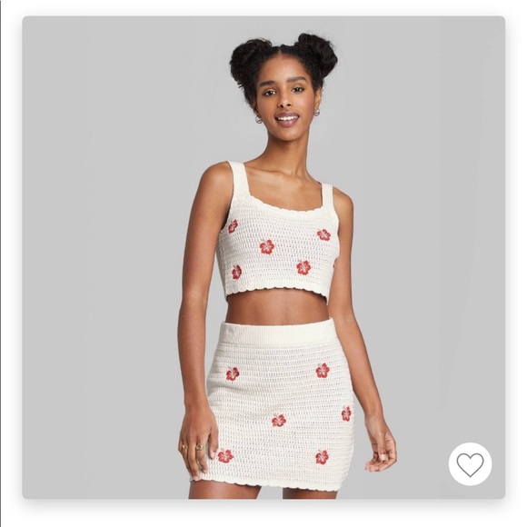 Target Sweater Knit Crochet Tank And 